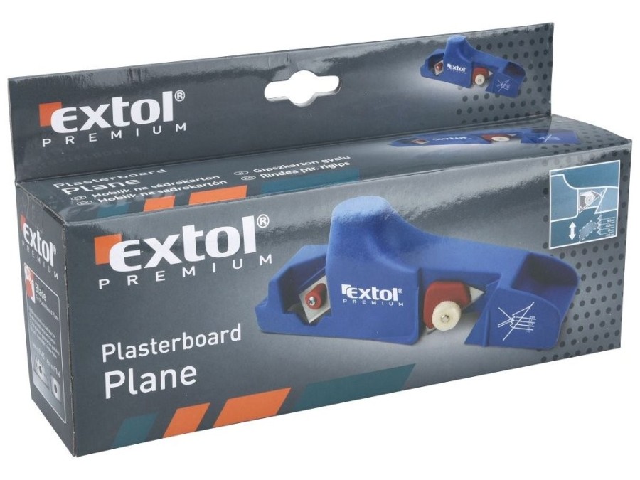 (obrázek pro) Hoblík na sádrokarton, EXTOL PREMIUM
