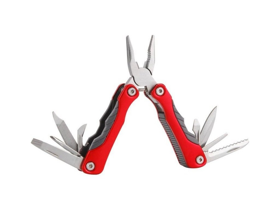 (obrázek pro) Nůž kapesní multifunkční s nářadím, 100/67mm, 9 dílů, nerez, EXTOL PREMIUM