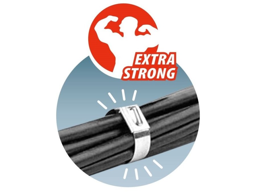 (obrázek pro) Kleště manipulační na nerezové stahovací pásky do max. šíře pásku 12 mm EXTOL PREMIUM