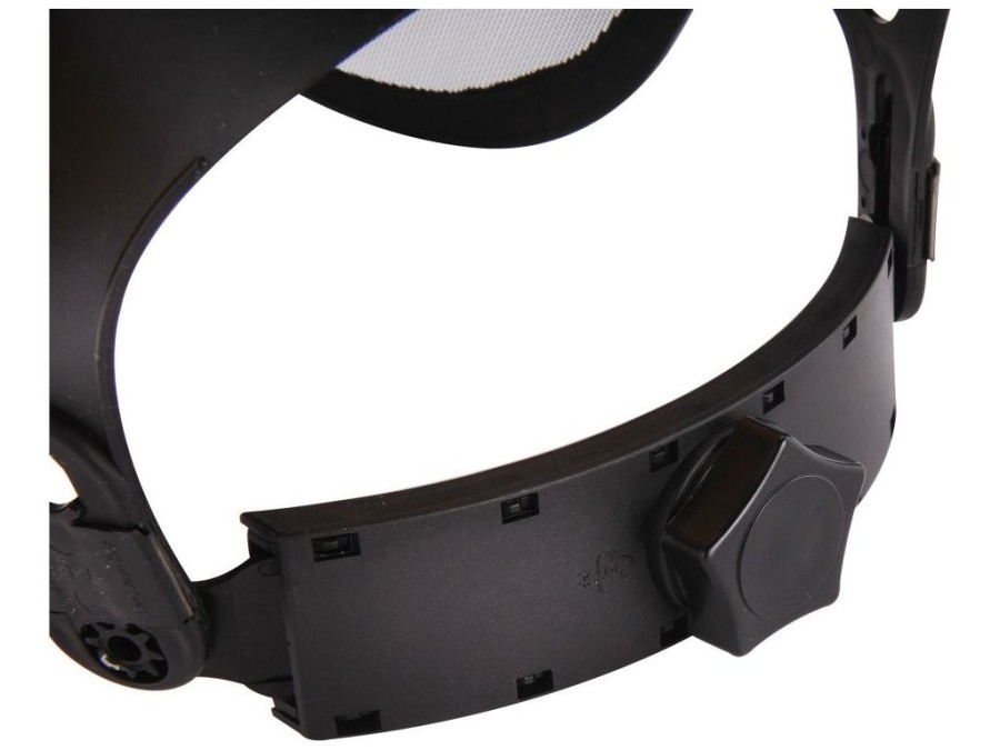 (obrázek pro) štít celoobličejový s náhlavním držákem, drátěná mřížka, EXTOL PREMIUM