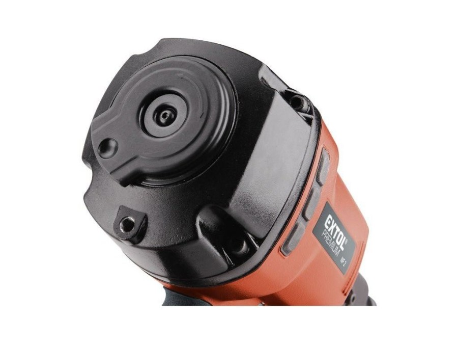 (obrázek pro) Hřebíkovačka na konstrukce, pneumatická, úhel sklonu 34°, EXTOL PREMIUM, NF 2