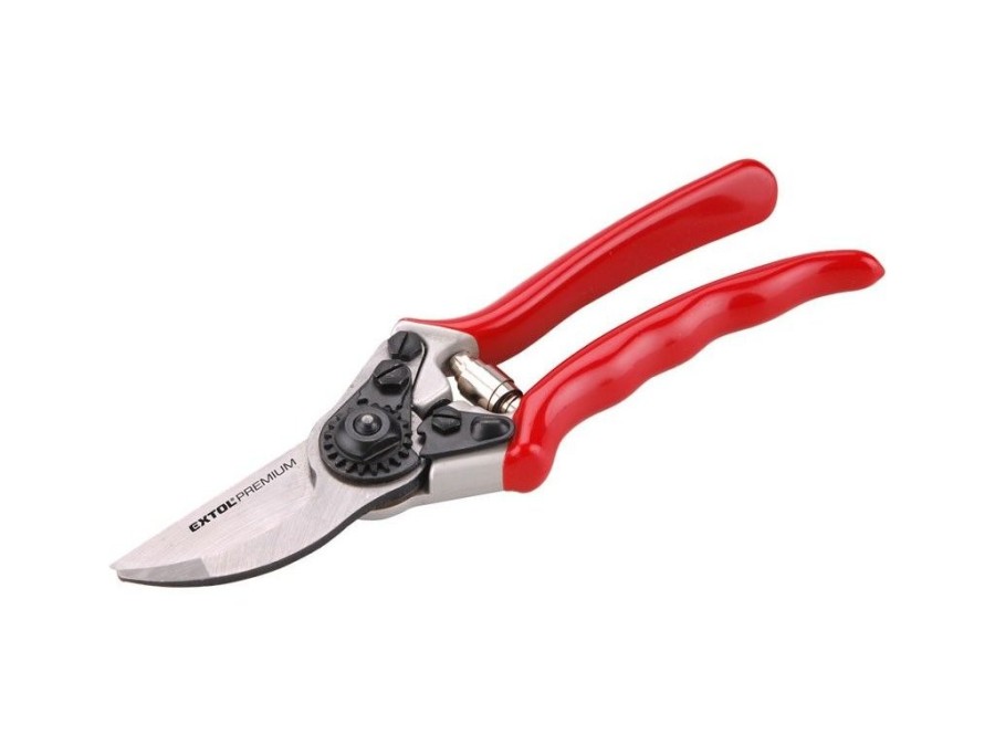 (obrázek pro) Nůžky zahradnické, 215mm, na stříhání větví do průměru 20mm, SK5, EXTOL PREMIUM
