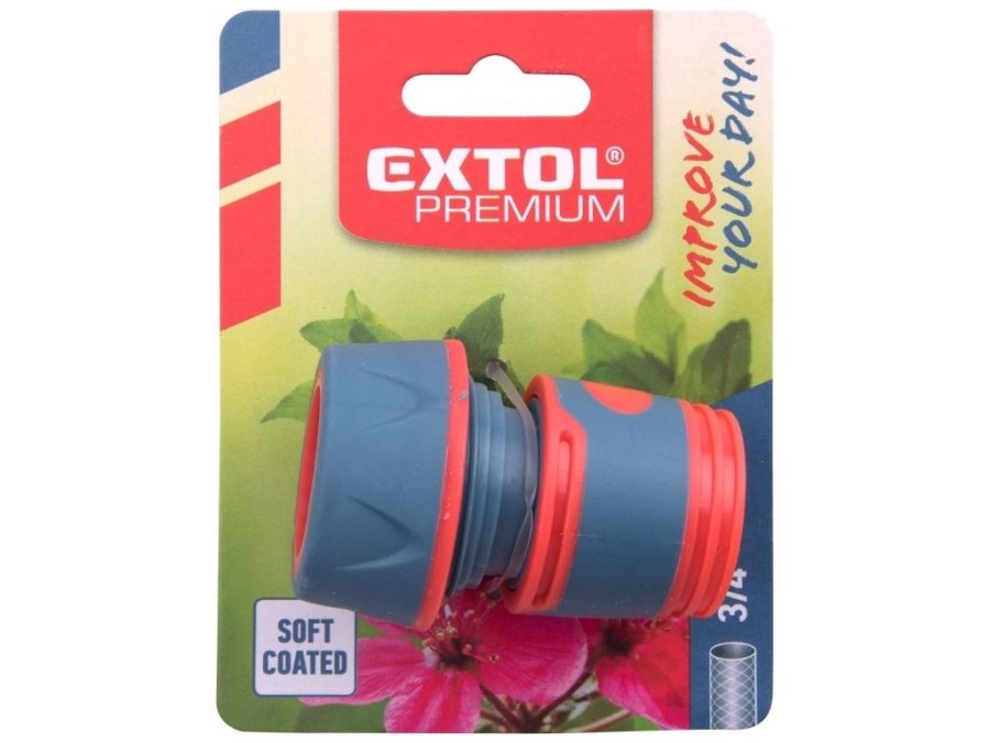 (obrázek pro) Rychlospojka na hadici, 3/4″, PP, ABS, EXTOL PREMIUM