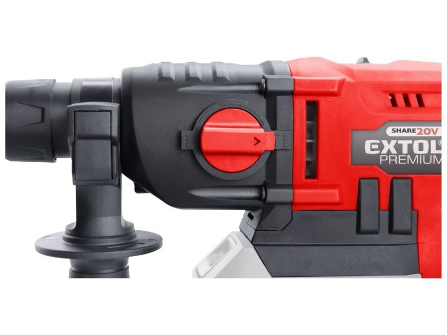 (obrázek pro) Kladivo vrtací aku SHARE20V, SDS plus, 20V Li-ion, bez baterie a nabíječky