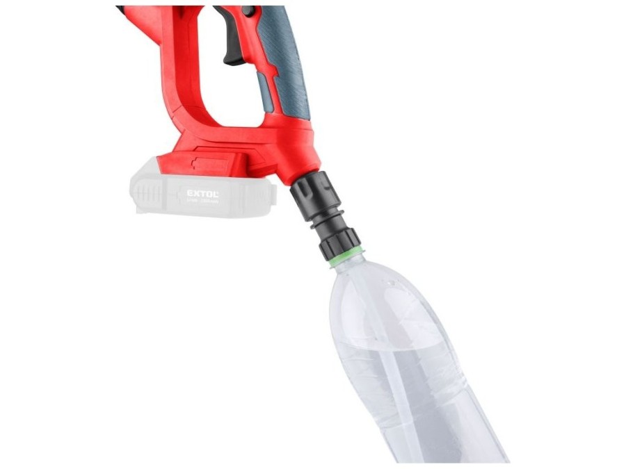 (obrázek pro) Aku tlakový čistič 20V, Li-Ion, 22bar, SHARE20V bez baterie a nabíječky EXTOL PREMIUM