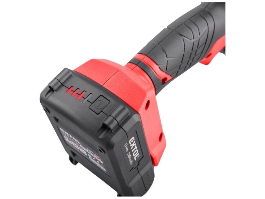 (obrázek pro) Aku horkovzdušná pistole, 20V, Li-Ion, 550°C, 2Ah, SHARE20V EXTOL PREMIUM