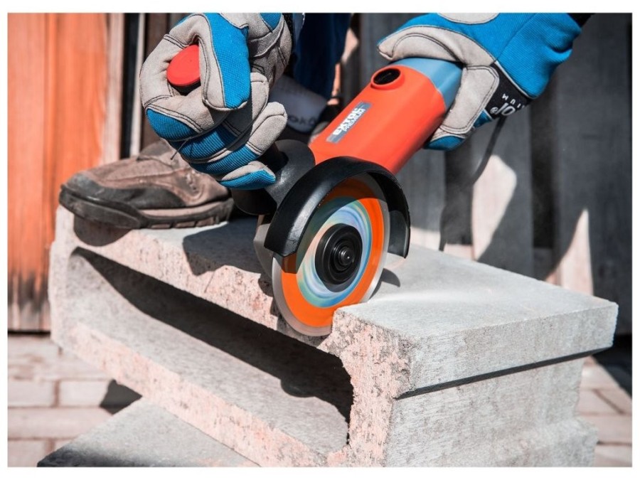 (obrázek pro) Bruska úhlová s regulací rychlosti, 125mm, 850W EXTOL PREMIUM