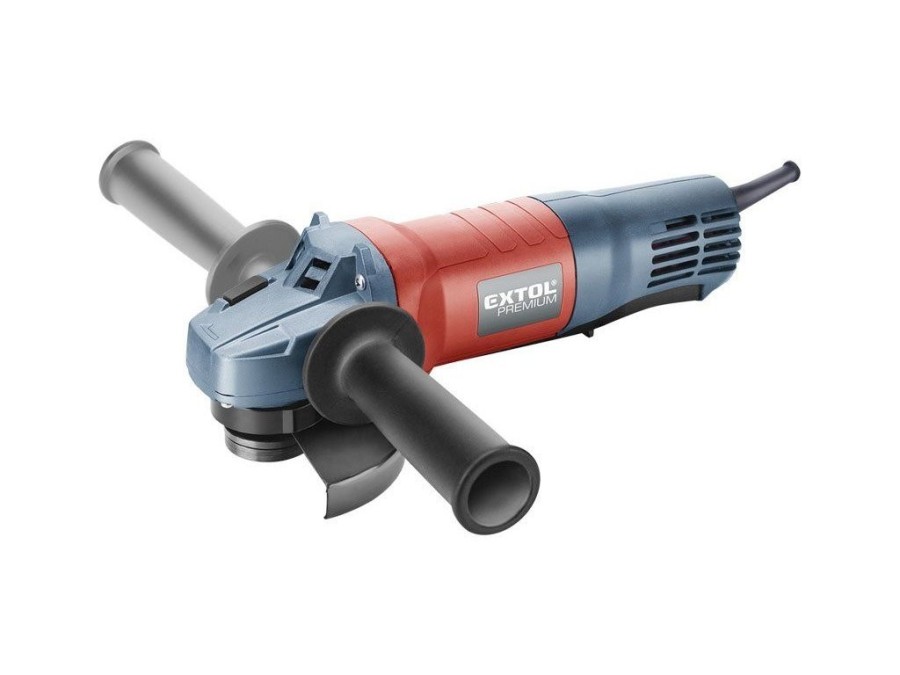 (obrázek pro) Bruska úhlová s pádlovým vypínačem, 125mm, 900W EXTOL PREMIUM