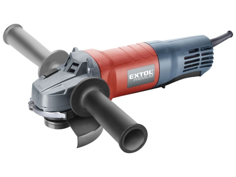 (obrázek pro) Bruska úhlová s pádlovým vypínačem, 125mm, 900W EXTOL PREMIUM