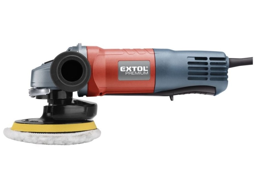 (obrázek pro) Bruska úhlová s pádlovým vypínačem, 125mm, 900W EXTOL PREMIUM