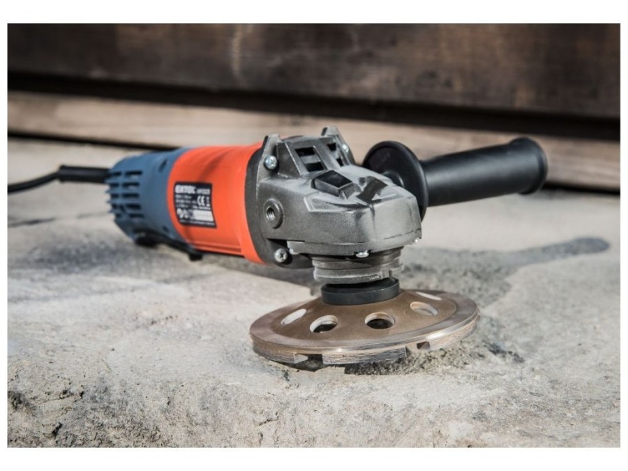 (obrázek pro) Bruska úhlová s pádlovým vypínačem, 125mm, 900W EXTOL PREMIUM