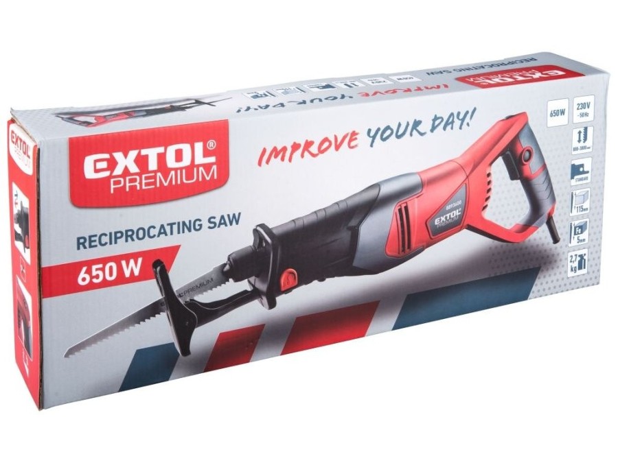 (obrázek pro) Pila ocaska, 650W, EXTOL PREMIUM, RS 650