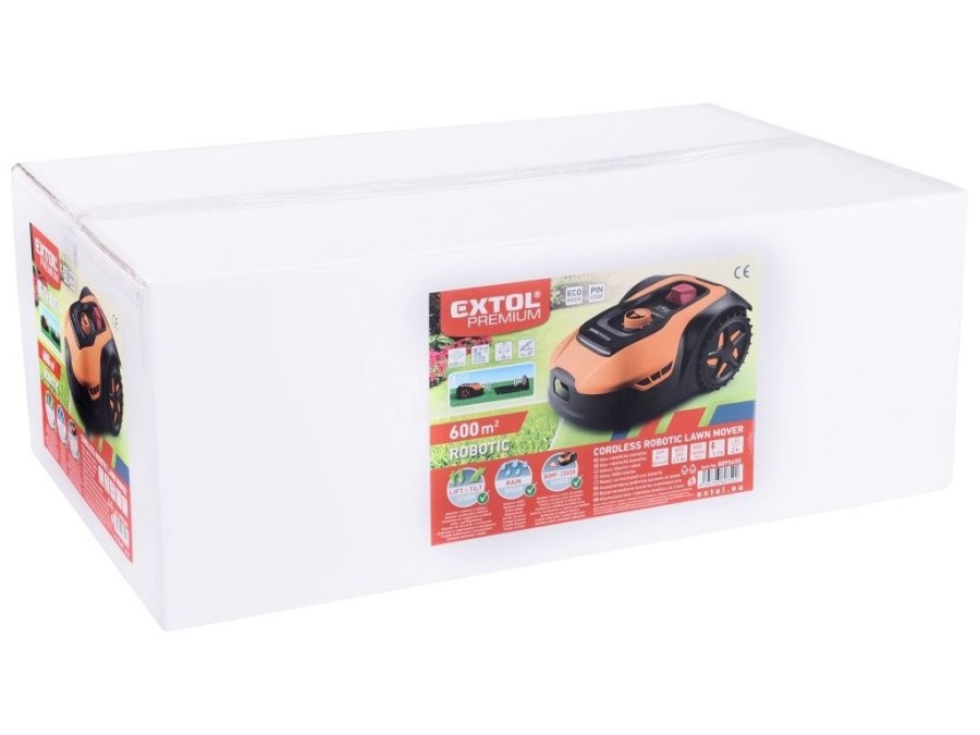 (obrázek pro) Robotická sekačka, 900 m² EXTOL PREMIUM