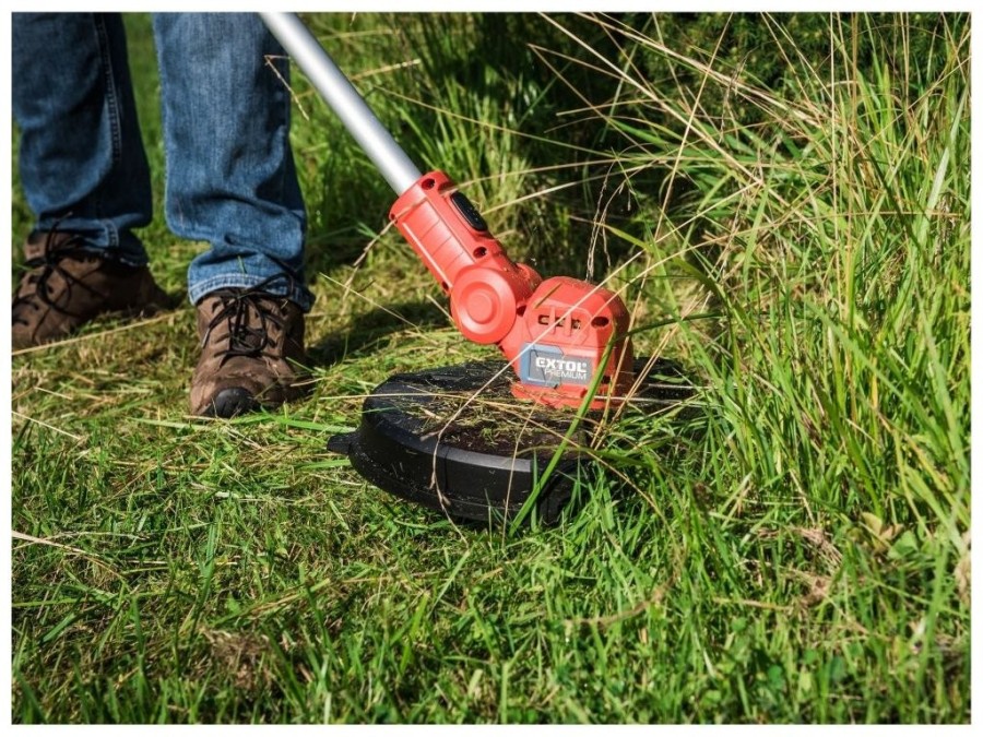 (obrázek pro) Sekačka strunová aku, 30cm, GARDEN20V, 20V Li-ion, bez baterie a nabíječky EXTOL PREMIUM