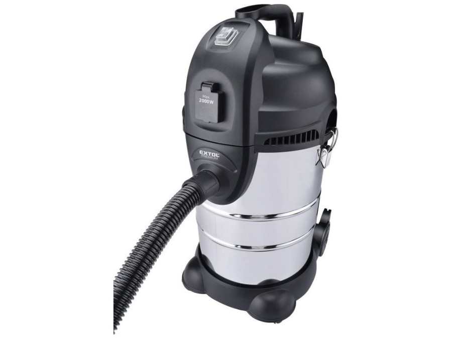(obrázek pro) Vysavač dílenský, multifunkční 1400W, 30l, mokré i suché vysávání EXTOL PREMIUM