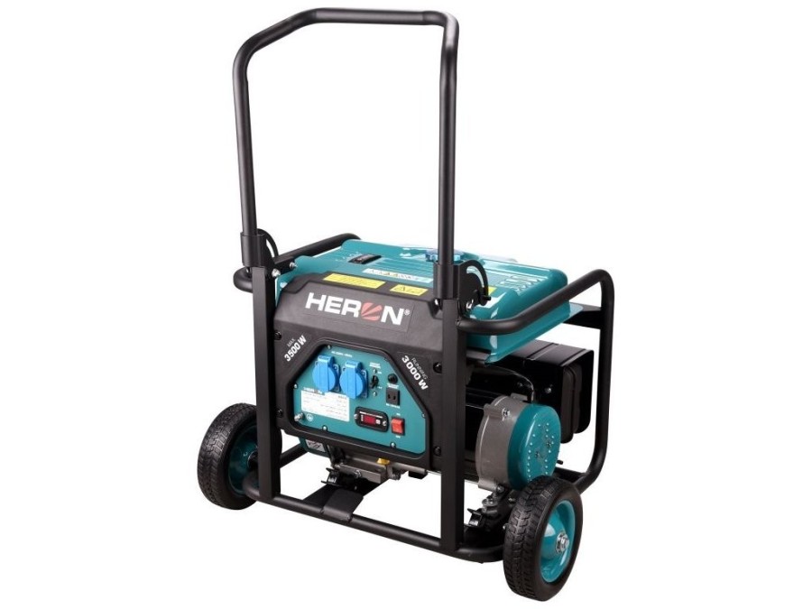 (obrázek pro) Elektrocentrála benzínová 7,5HP/3,5kW HERON