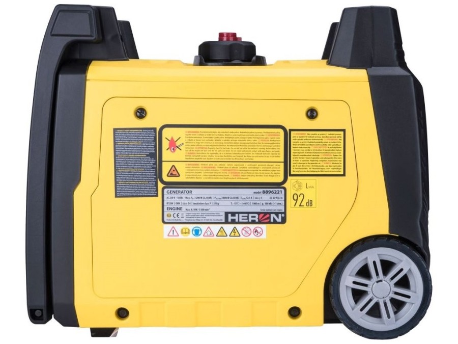 (obrázek pro) Elektrocentrála digitální invertorová 5,4HP/3,2kW HERON