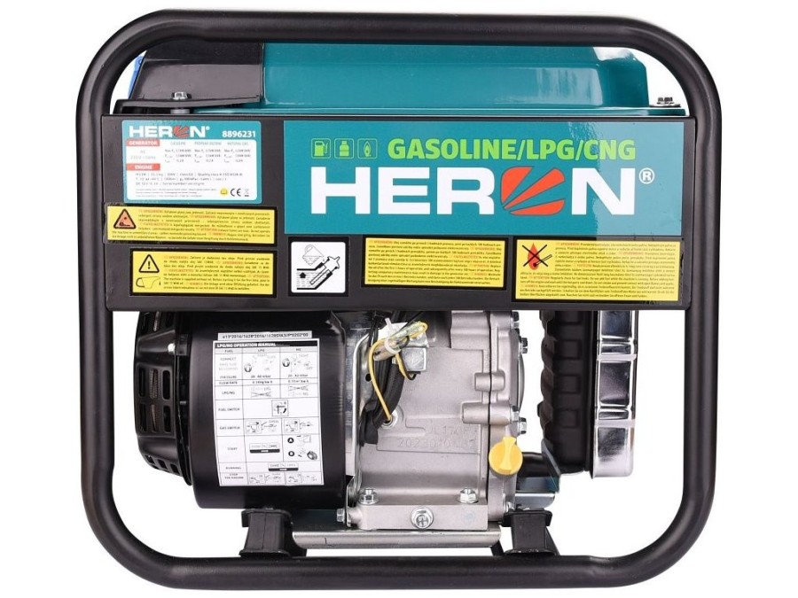 (obrázek pro) Elektrocentrála digitální invertorová (benzín/LPG/NG), 7HP/3,7kW HERON