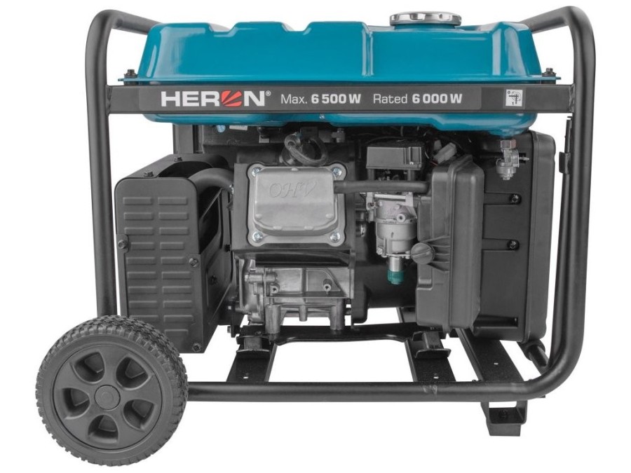 (obrázek pro) Elektrocentrála digitální invertorová, 6,5 kW, el. start, dálkové ovládání - HERON