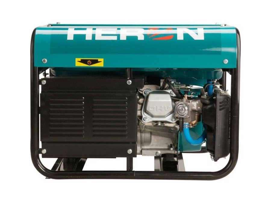 (obrázek pro) Elektrocentrála benzínová a plynová (LPG/NG) 6,3HP, elektrický start, Benzín 2,4kW, LPG 2,2kW, CNG 2,0kW, HERON, LPGG 22