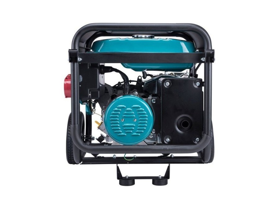 (obrázek pro) Elektrocentrála benzínová 13HP/6,0kW (400V), 2x2,2kW (230V), podvozek HERON