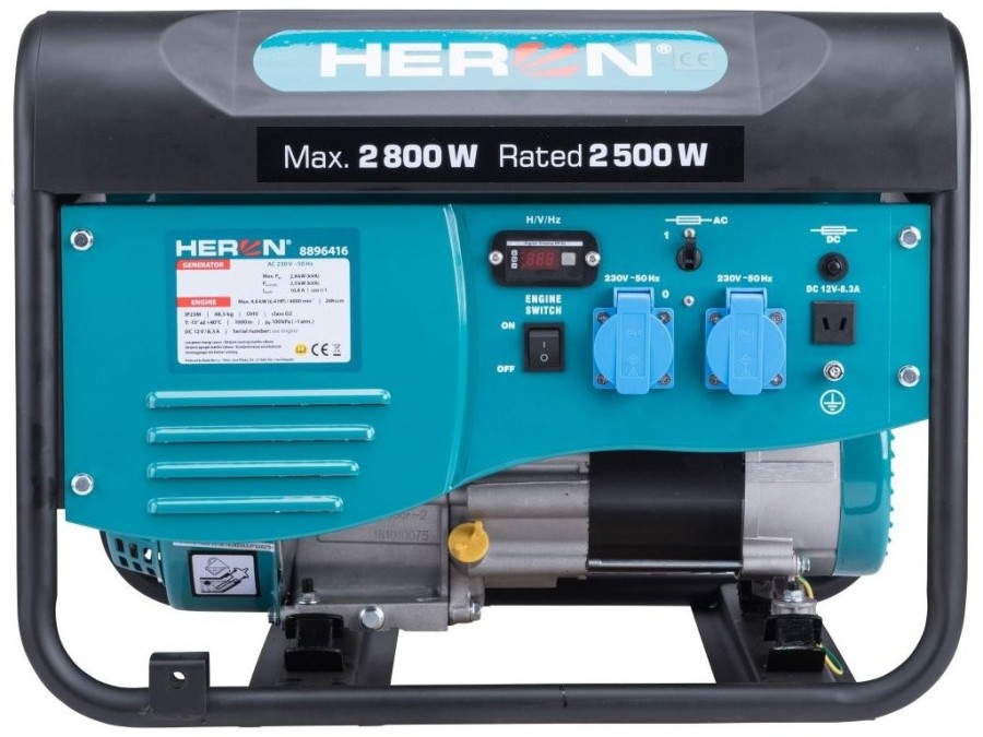 (obrázek pro) Elektrocentrála benzínová 2,8kW/6,5HP HERON