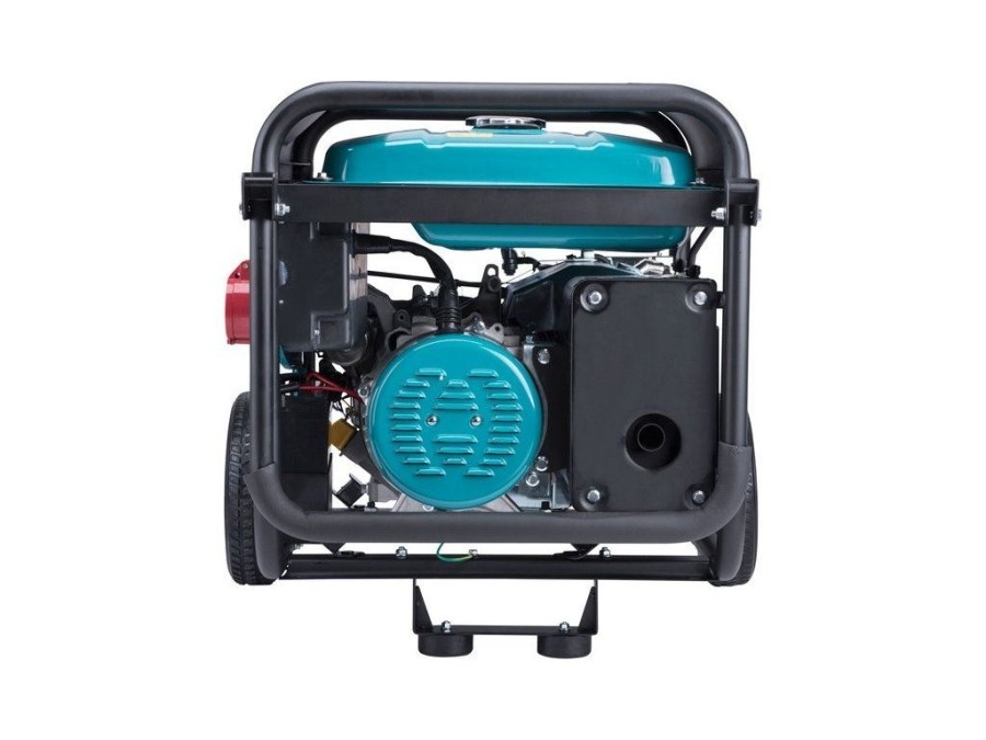 (obrázek pro) Elektrocentrála benzínová 15HP/6,8kW (400V), 5,5kW (230V), elektrický start, podvozek HERON