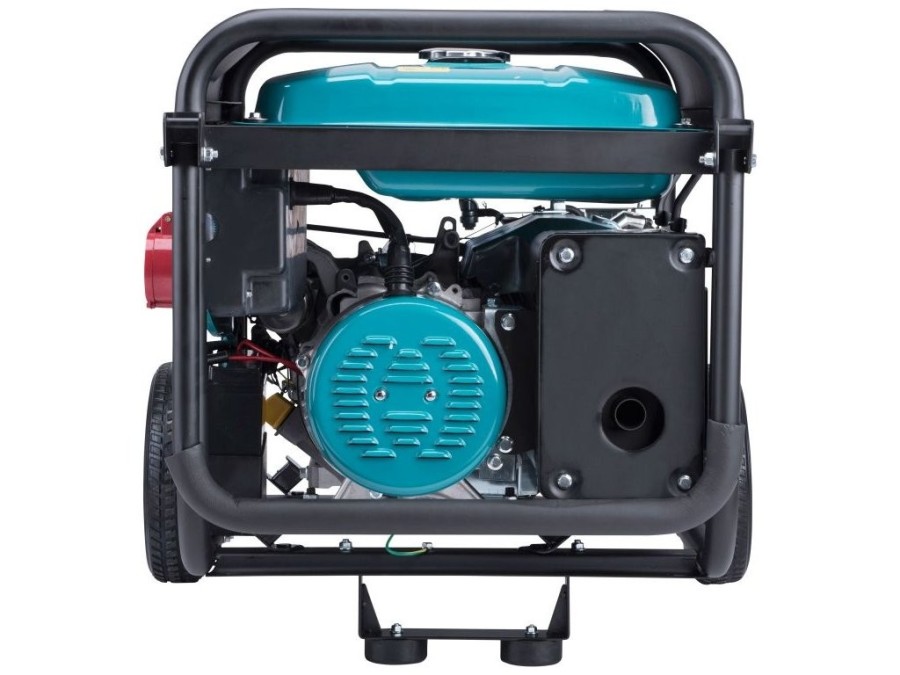 (obrázek pro) Elektrocentrála benzínová 15HP/6,8kW (400V), 5,5kW (230V), elektrický start, podvozek HERON