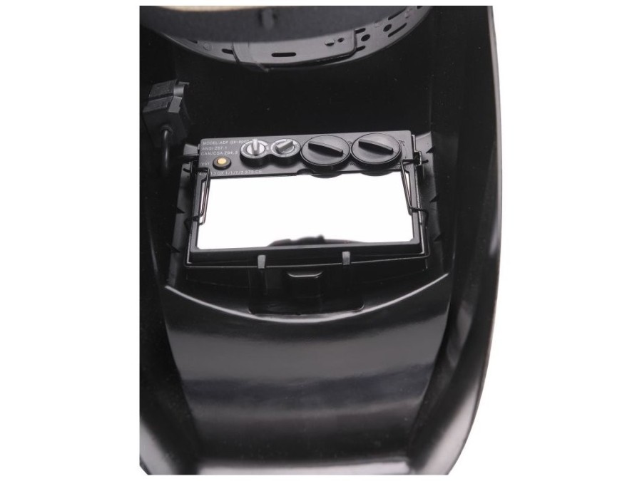 (obrázek pro) Kukla svářecí samostmívací, karbonová, 100x50mm, 1/25000s, EXTOL PREMIUM