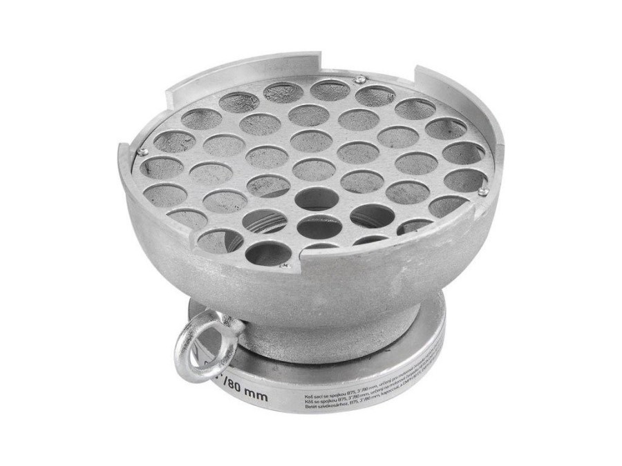 (obrázek pro) Sací koš se spojkou B75, 3″/80mm HERON