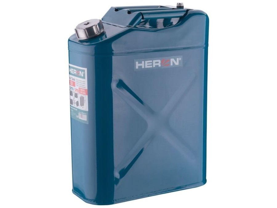 (obrázek pro) Kanystr ocelový na benzín, 20L HERON