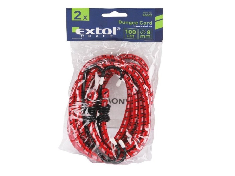 (obrázek pro) Gumy upínací, balení 2ks, 120cmx10mm, EXTOL CRAFT