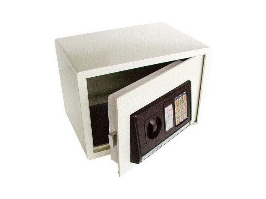 (obrázek pro) Sejf s elektronickým kódovým zabezpečením, 350x250x250mm, hmotnost 16kg, EXTOL CRAFT