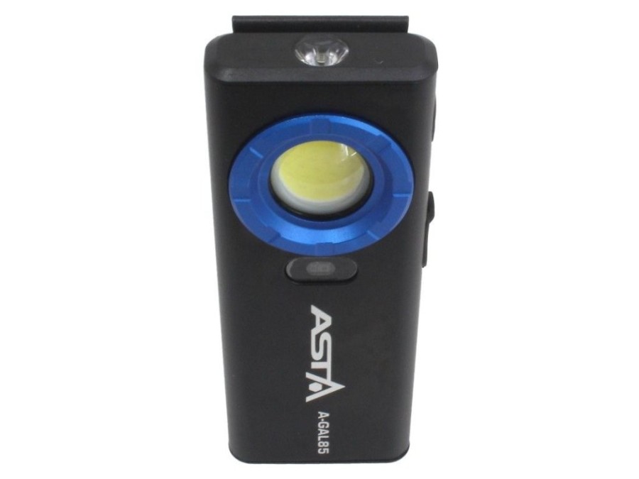 (obrázek pro) Inspekční svítilna, LED COB 1200 lm, nabíjecí, s magnetem ASTA