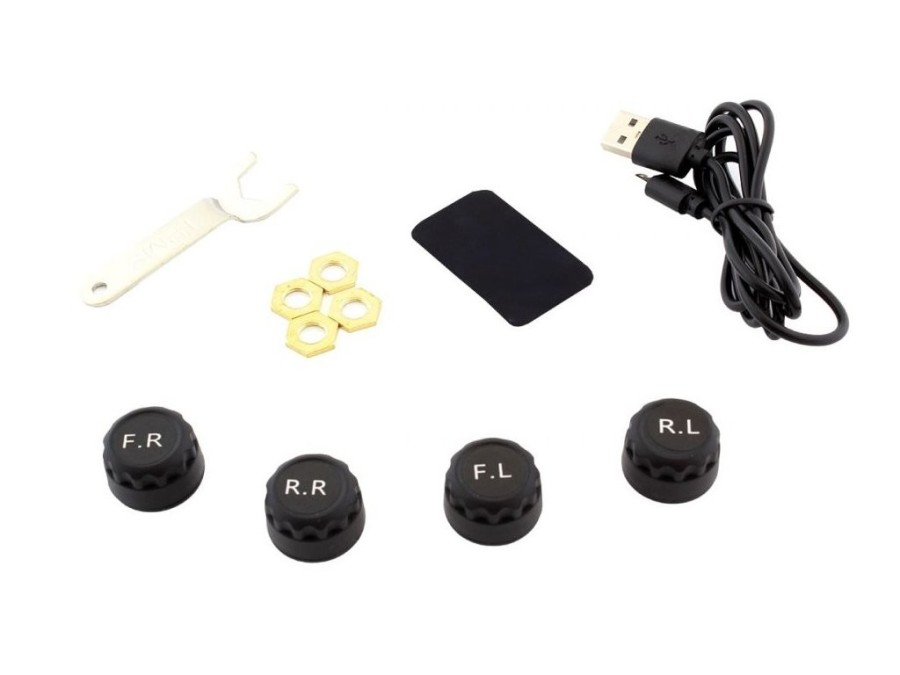 (obrázek pro) TPMS snímače tlaku a teploty v pneumatikách