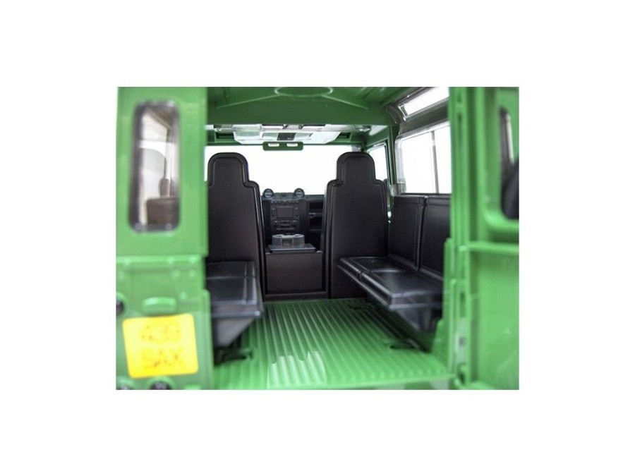 (obrázek pro) Land Rover Defender s přívěsem na koně + kůň 02592 BRUDER