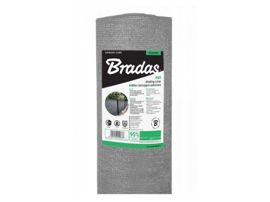 (obrázek pro) Stínící zahradní tkanina na pletivo 90%, 1,2x25m, 135g/m², šedá