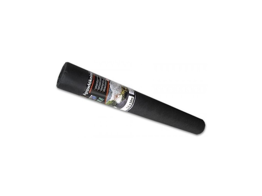 (obrázek pro) Agrovláknina 50g/m² černá proti plevelu, 5x1,1m