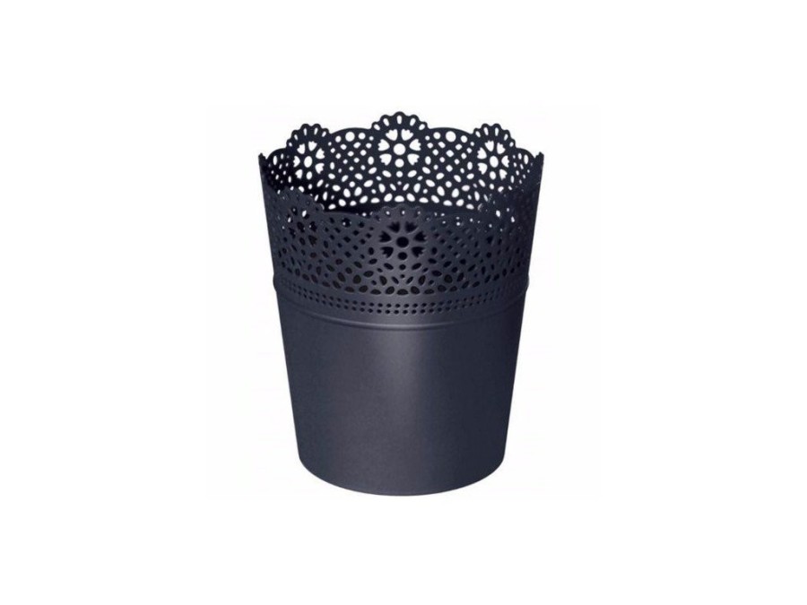 (obrázek pro) Plastový květináč 160mm DLAC160 LACE (Barva: Fuksie)