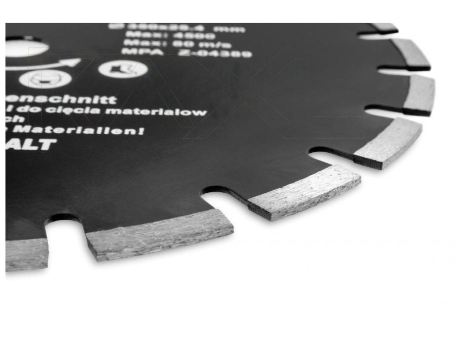 (obrázek pro) Kotouč řezný diamantový segmentový na asfalt 350x25,4mm GEKO