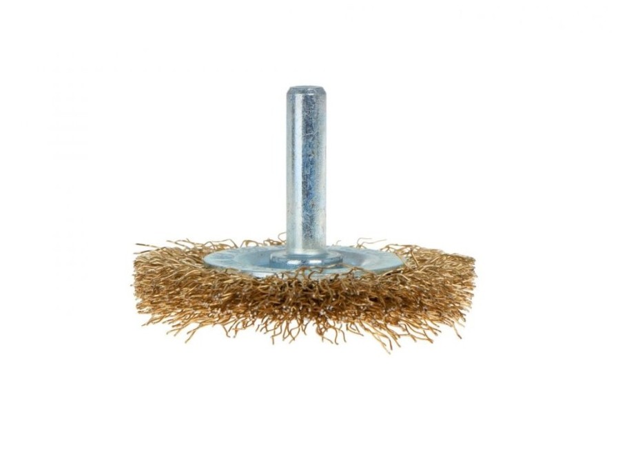 (obrázek pro) Kartáč mosazný do vrtačky, sada 3ks GEKO