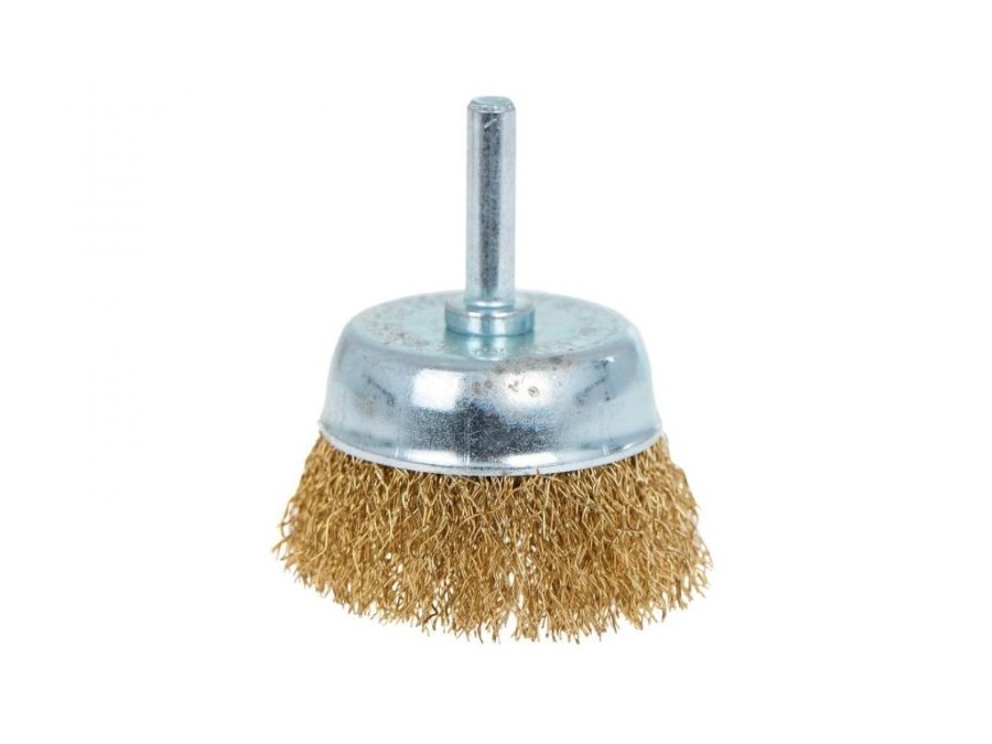 (obrázek pro) Kartáč mosazný do vrtačky, sada 3ks GEKO