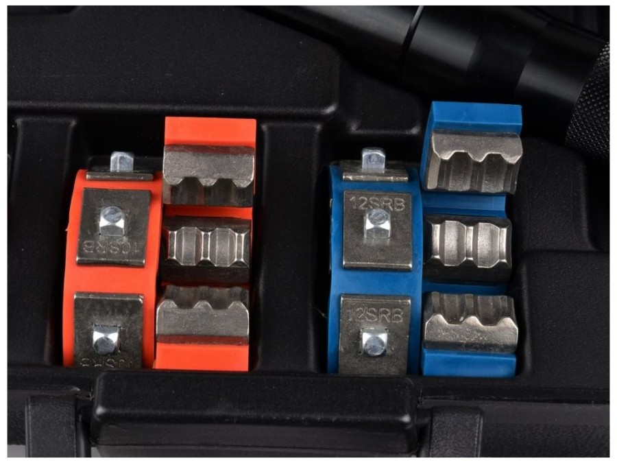 (obrázek pro) Hydraulické krimpovací lisovací kleště, sada na krimpování hadic klimatizací GEKO