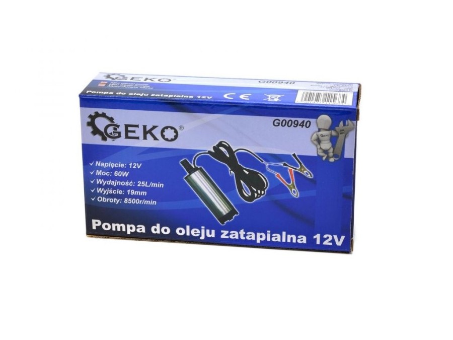 (obrázek pro) Mini čerpadlo na naftu 12V, 25l/min GEKO