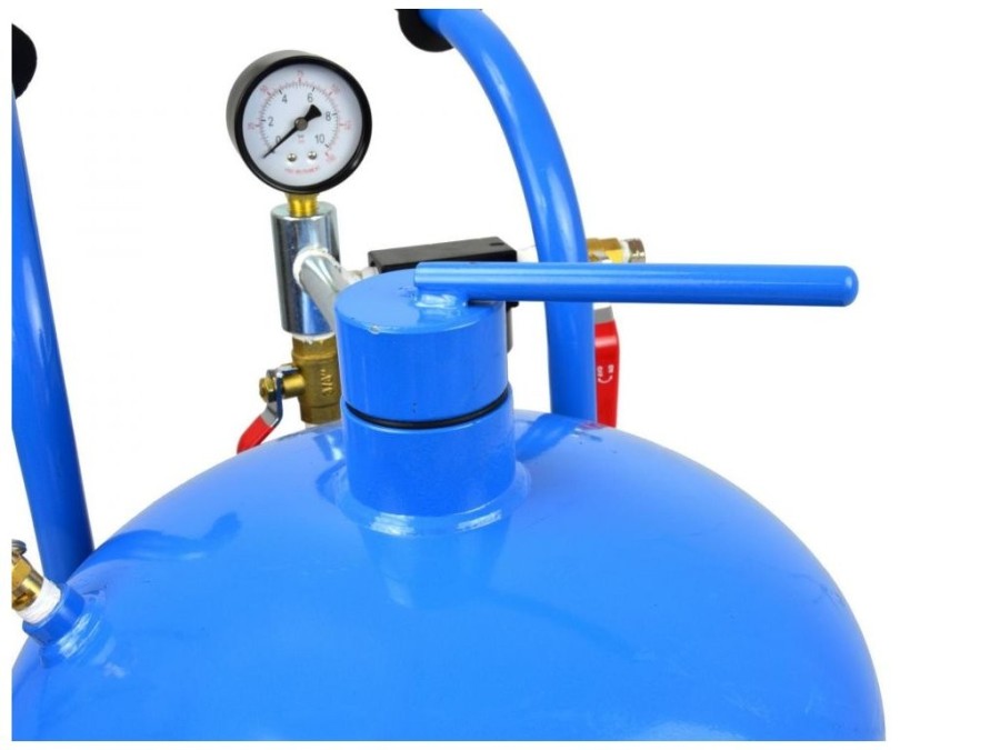 (obrázek pro) Mobilní tryskací jednotka, pískovačka 38l GEKO