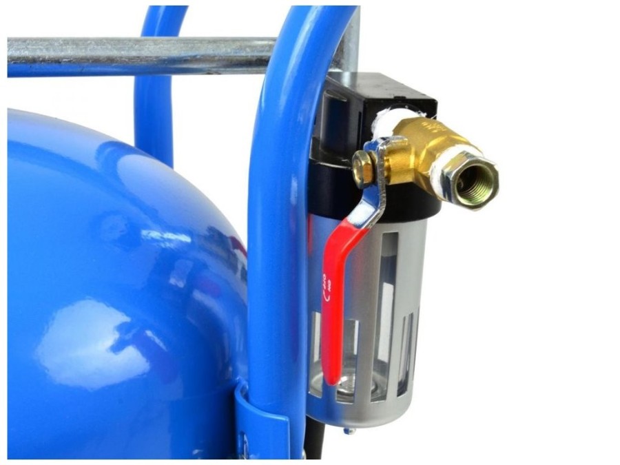 (obrázek pro) Mobilní tryskací jednotka, pískovačka 38l GEKO