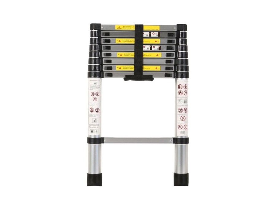 (obrázek pro) Teleskopický žebřík 2,6m, 150kg, hliníkový GEKO