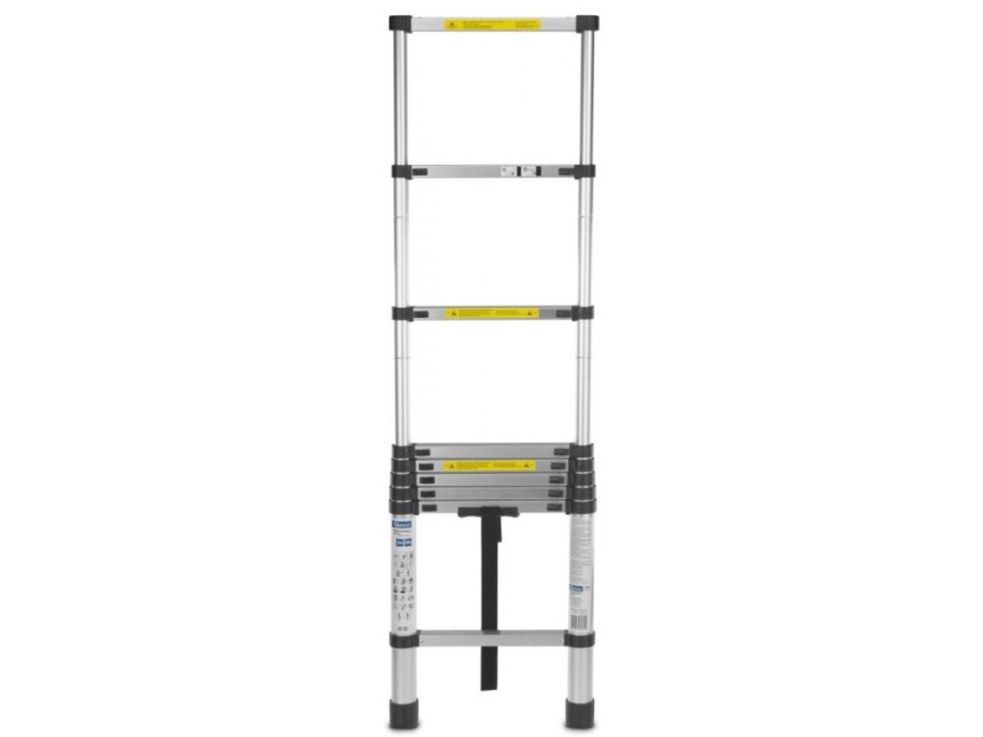 (obrázek pro) Teleskopický žebřík 2,6m, 150kg, hliníkový GEKO
