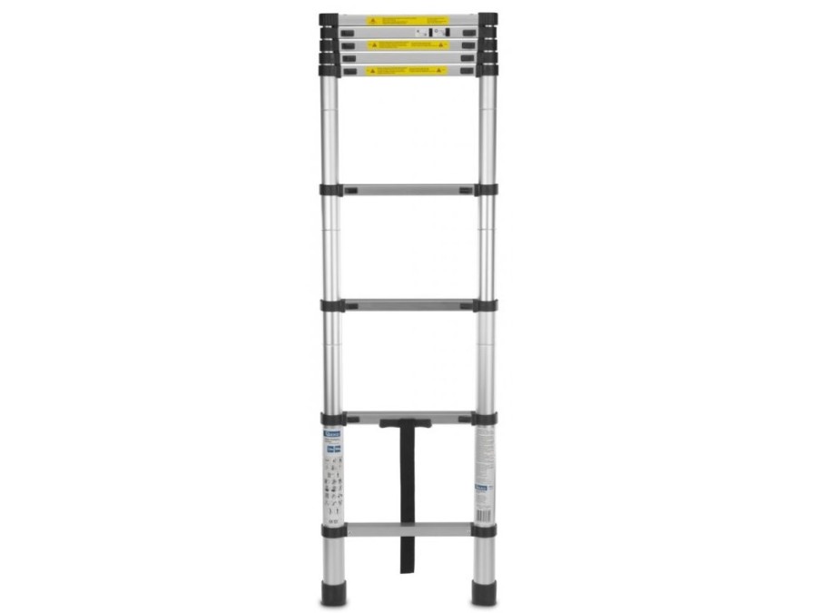 (obrázek pro) Teleskopický žebřík 2,6m, 150kg, hliníkový GEKO