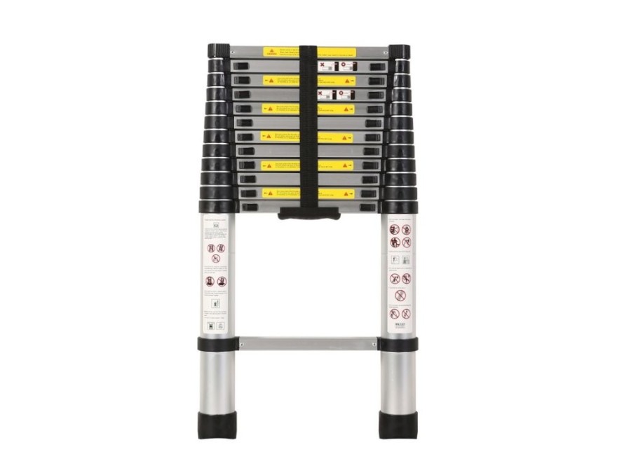 (obrázek pro) Teleskopický žebřík 3,8m, 150kg, hliníkový GEKO